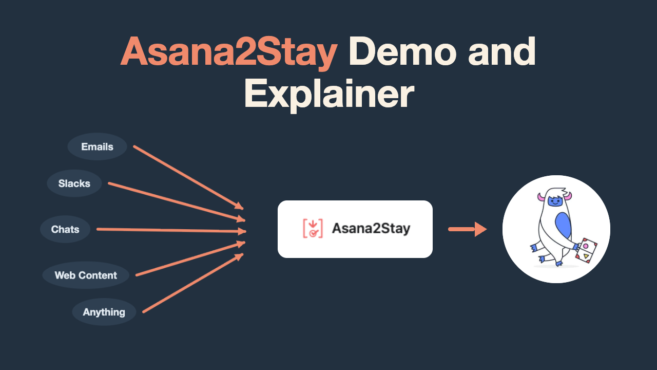Asana2Stay Demo and Explainer — YouTube video thumbnail